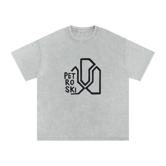 Acid Wash Oversize T-Shirt - 250 GSM